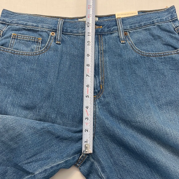 P21-NWT Universal Thread Women High-Rise Relaxed Wide Straight Leg Jeans -14/32R - Picture 5 of 12